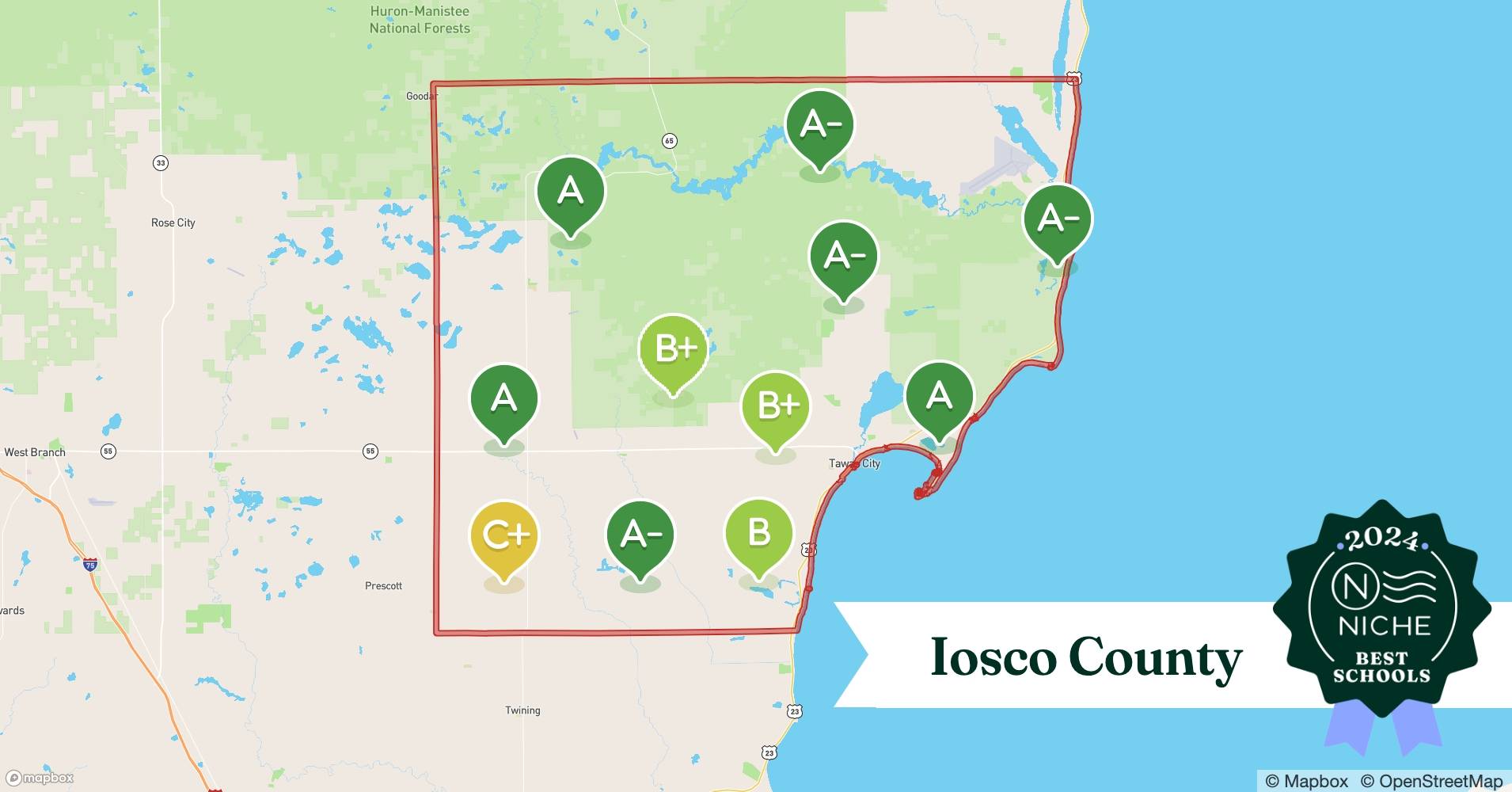School Districts in Iosco County, MI Niche