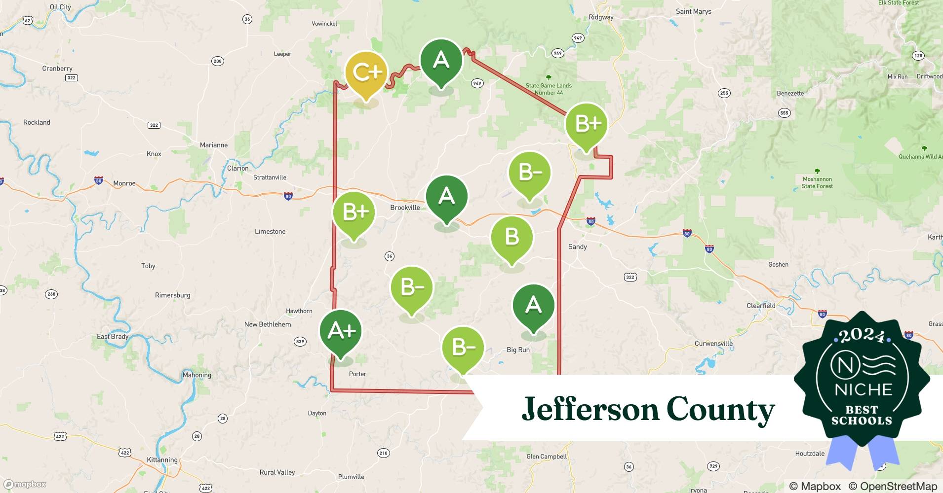 2024 Best Public High Schools in Jefferson County, PA Niche