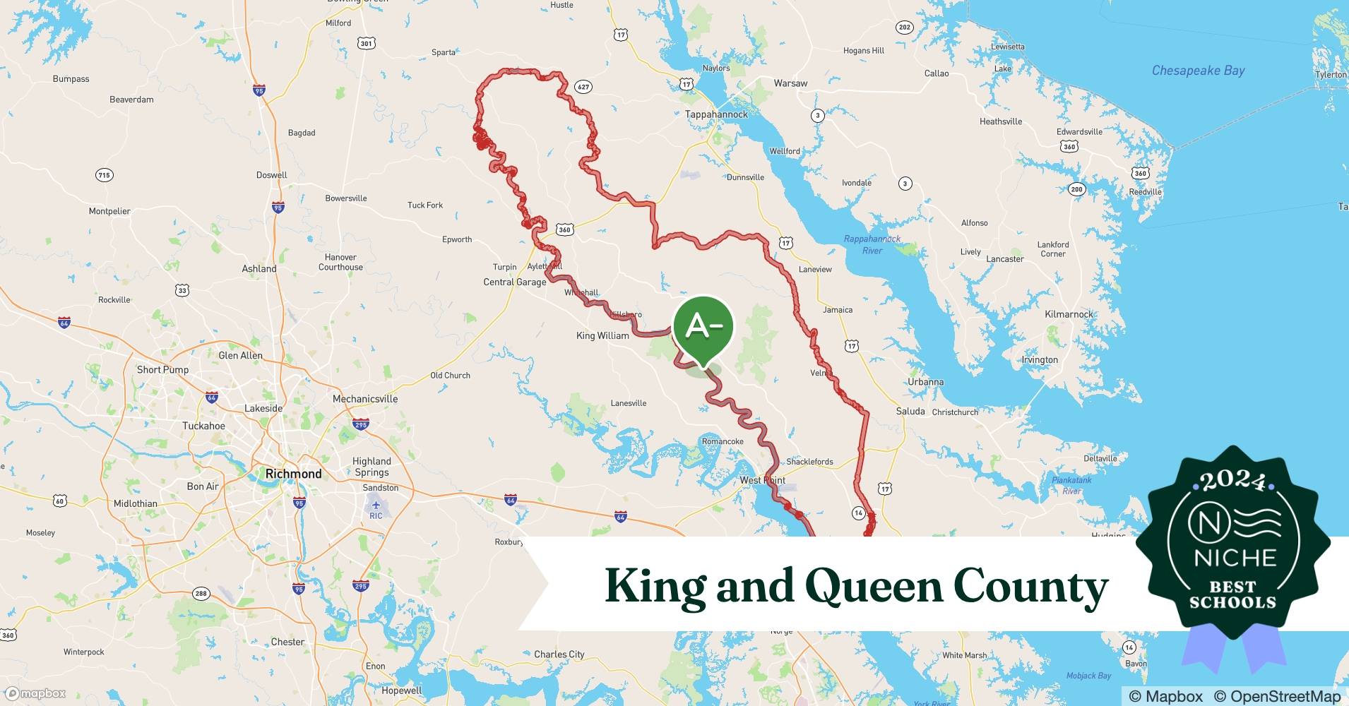 School Districts in King and Queen County, VA Niche