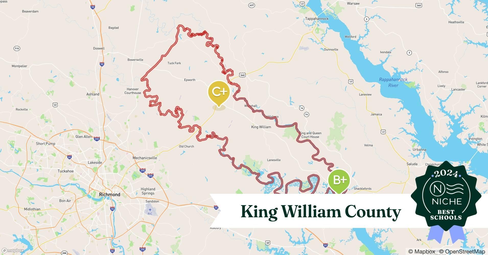 School Districts in King William County, VA Niche