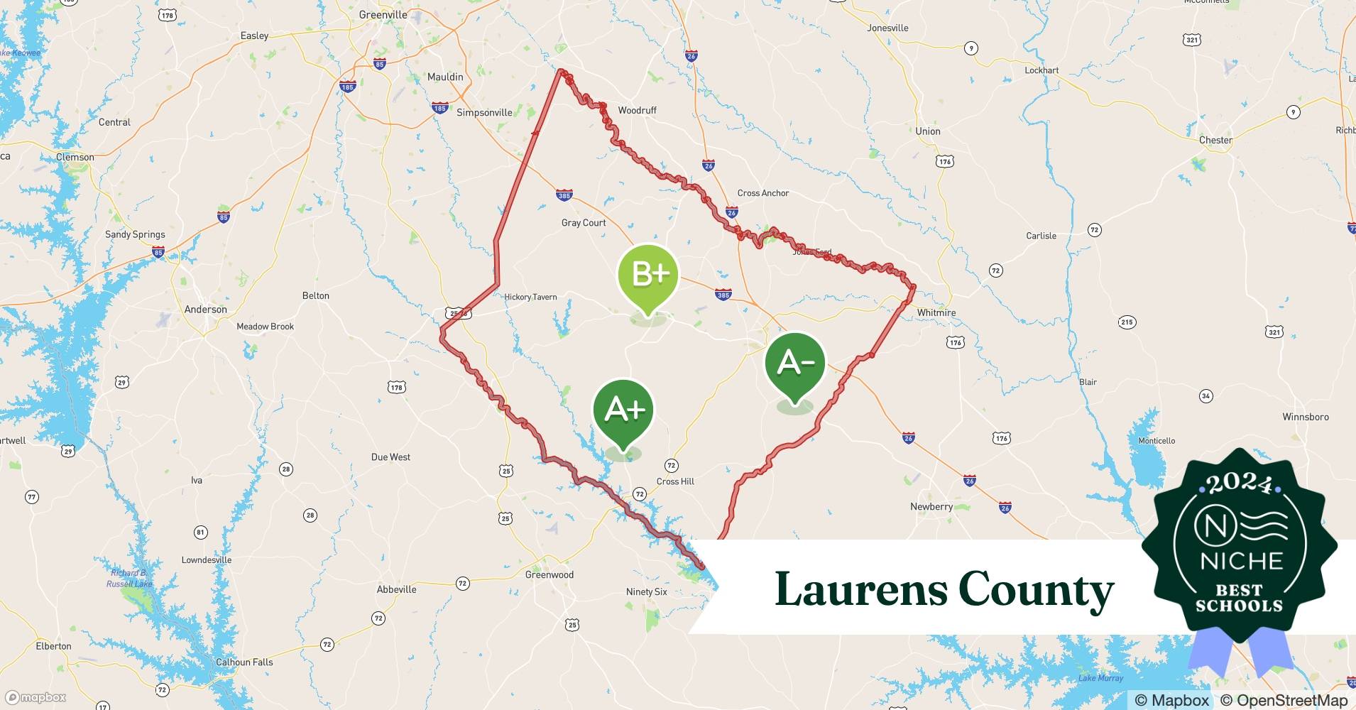 School Districts in Laurens County, SC Niche