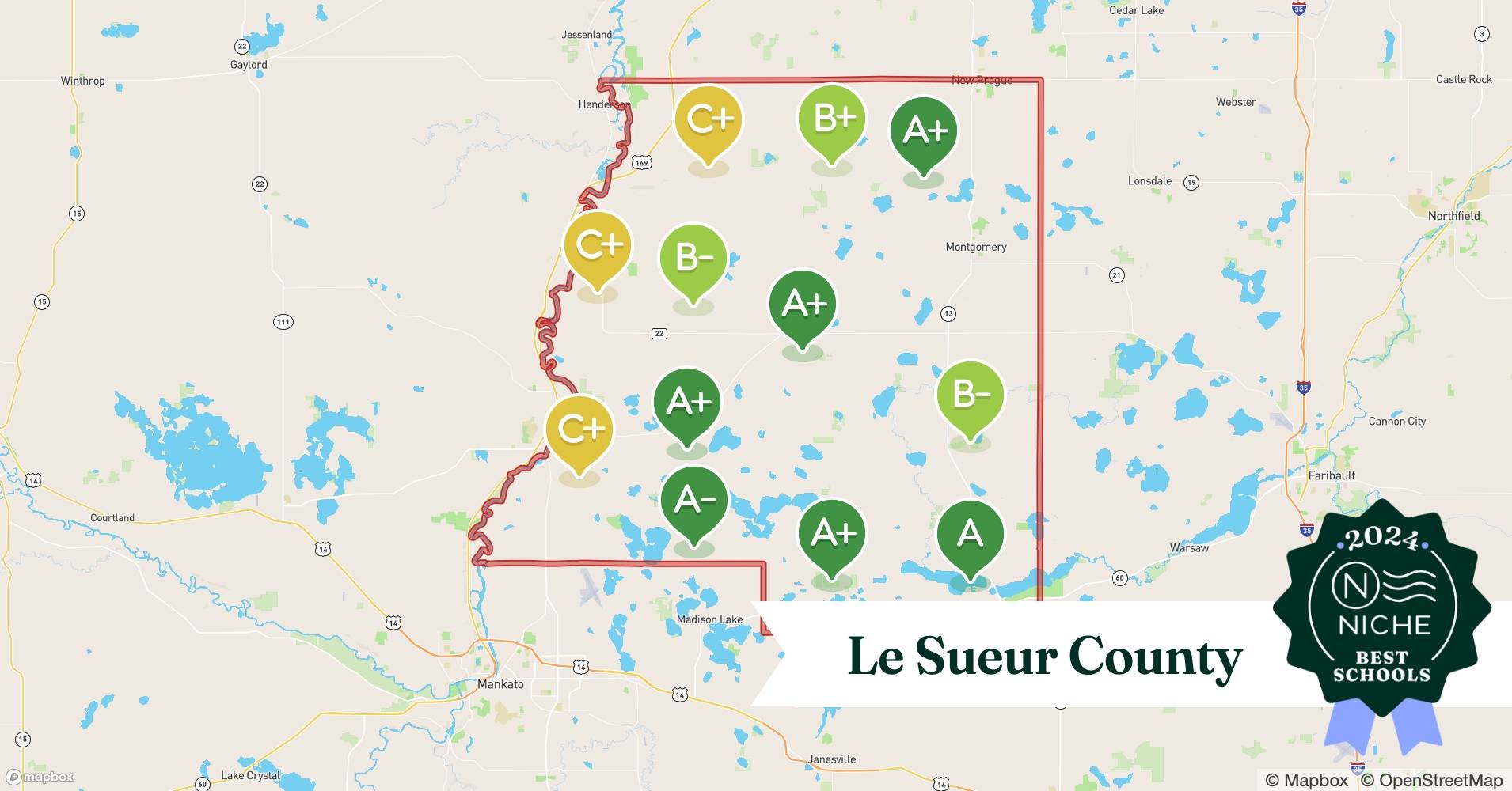 School Districts in Le Sueur County, MN Niche