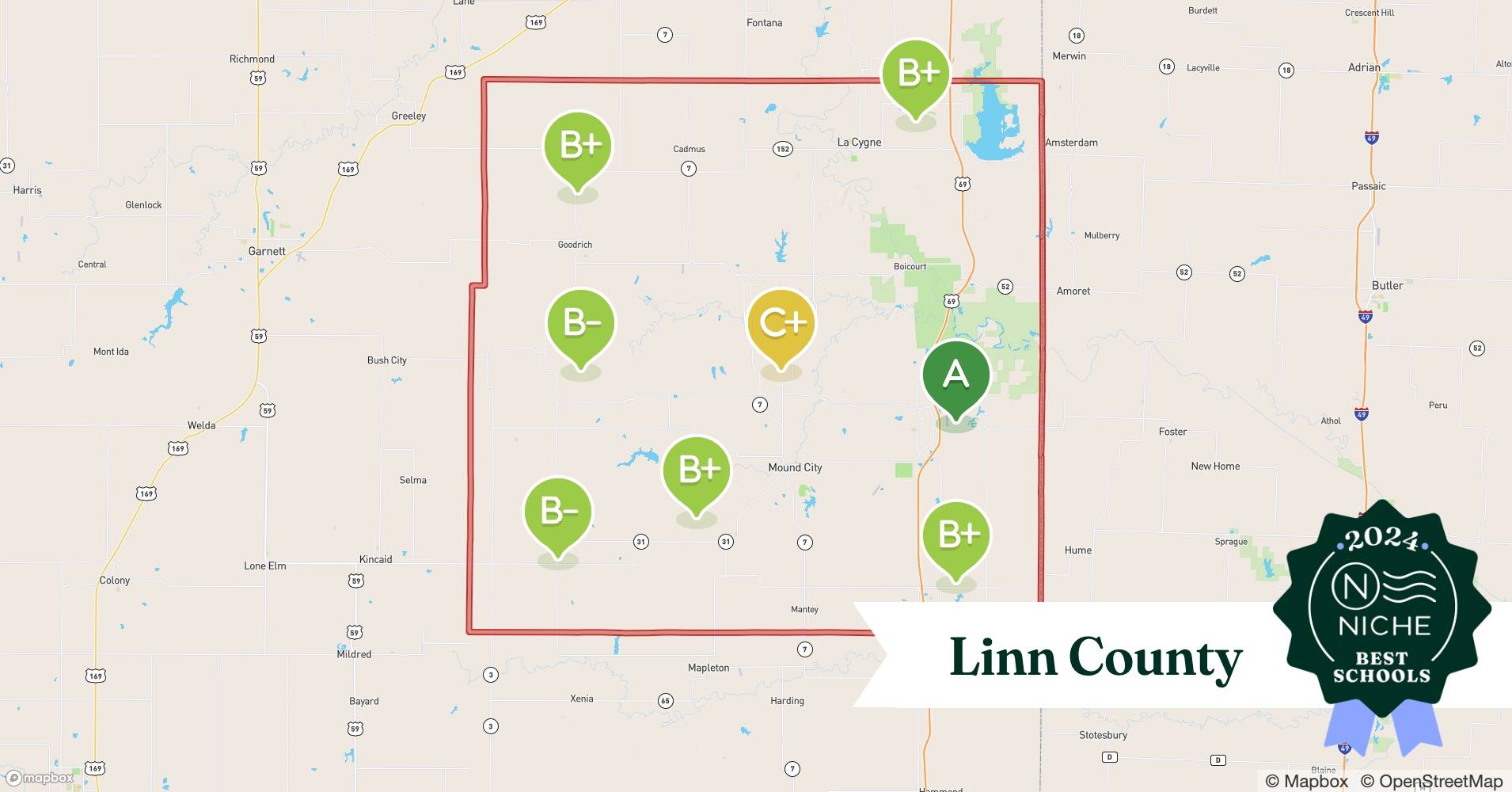 School Districts in Linn County, KS Niche