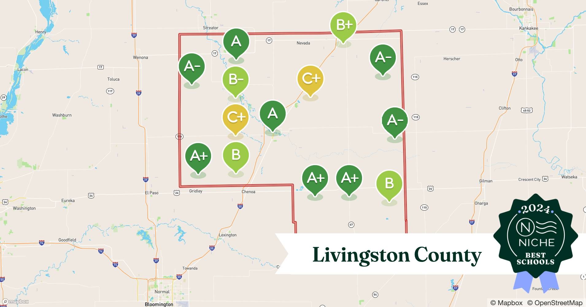 School Districts in Livingston County, IL Niche