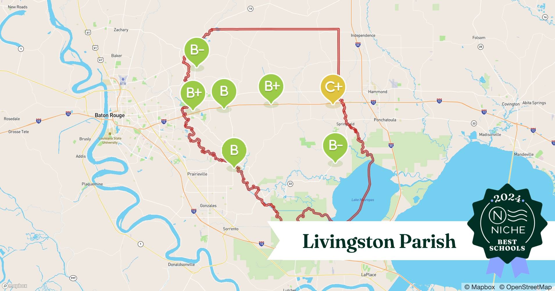 K12 Schools in Livingston Parish, LA Niche