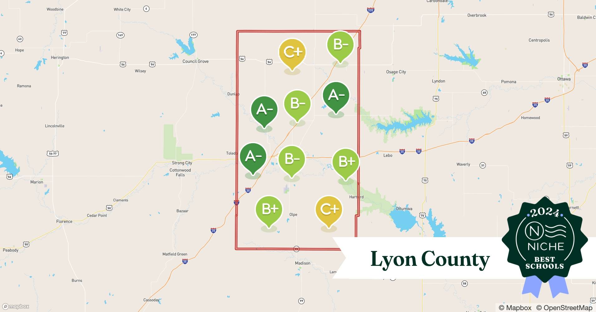 School Districts in Lyon County, KS Niche