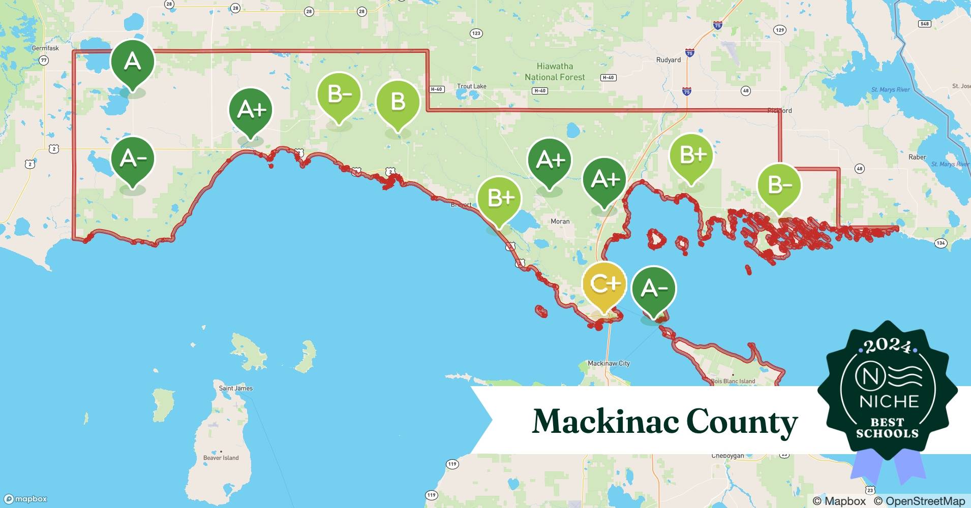 School Districts in Mackinac County, MI Niche
