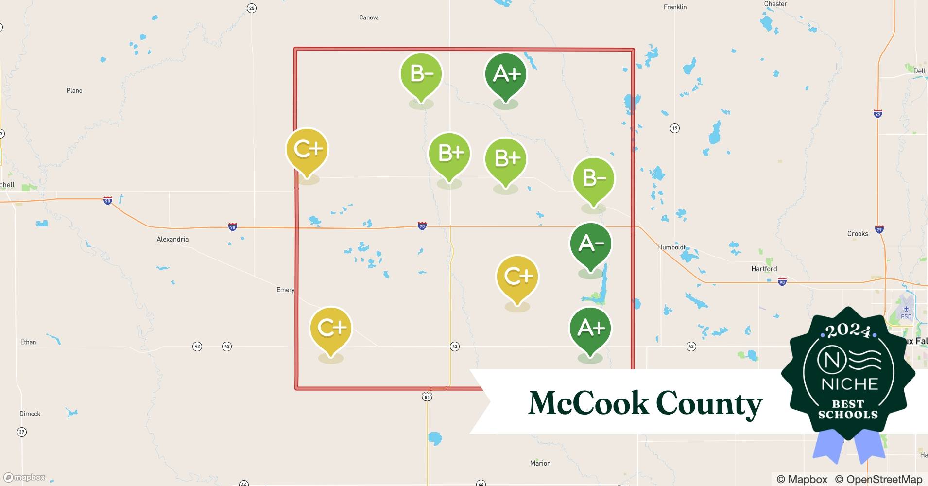 School Districts in McCook County, SD Niche