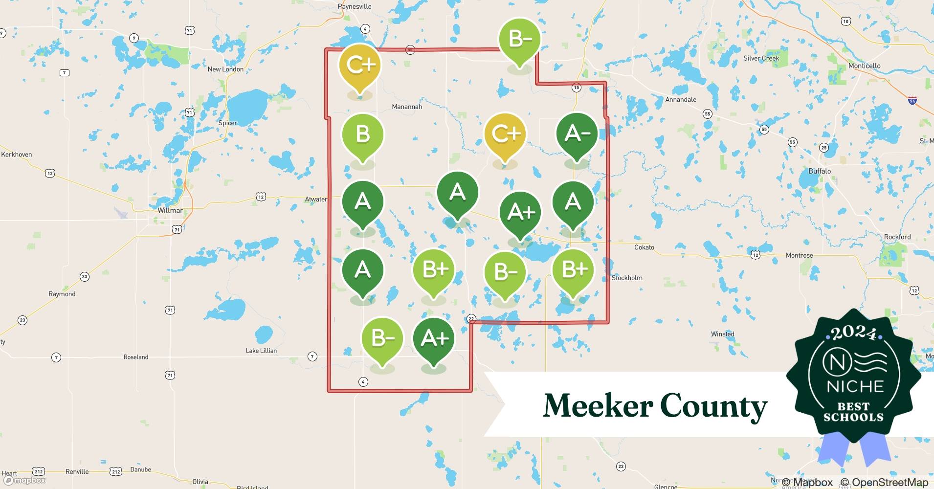 School Districts in Meeker County, MN Niche
