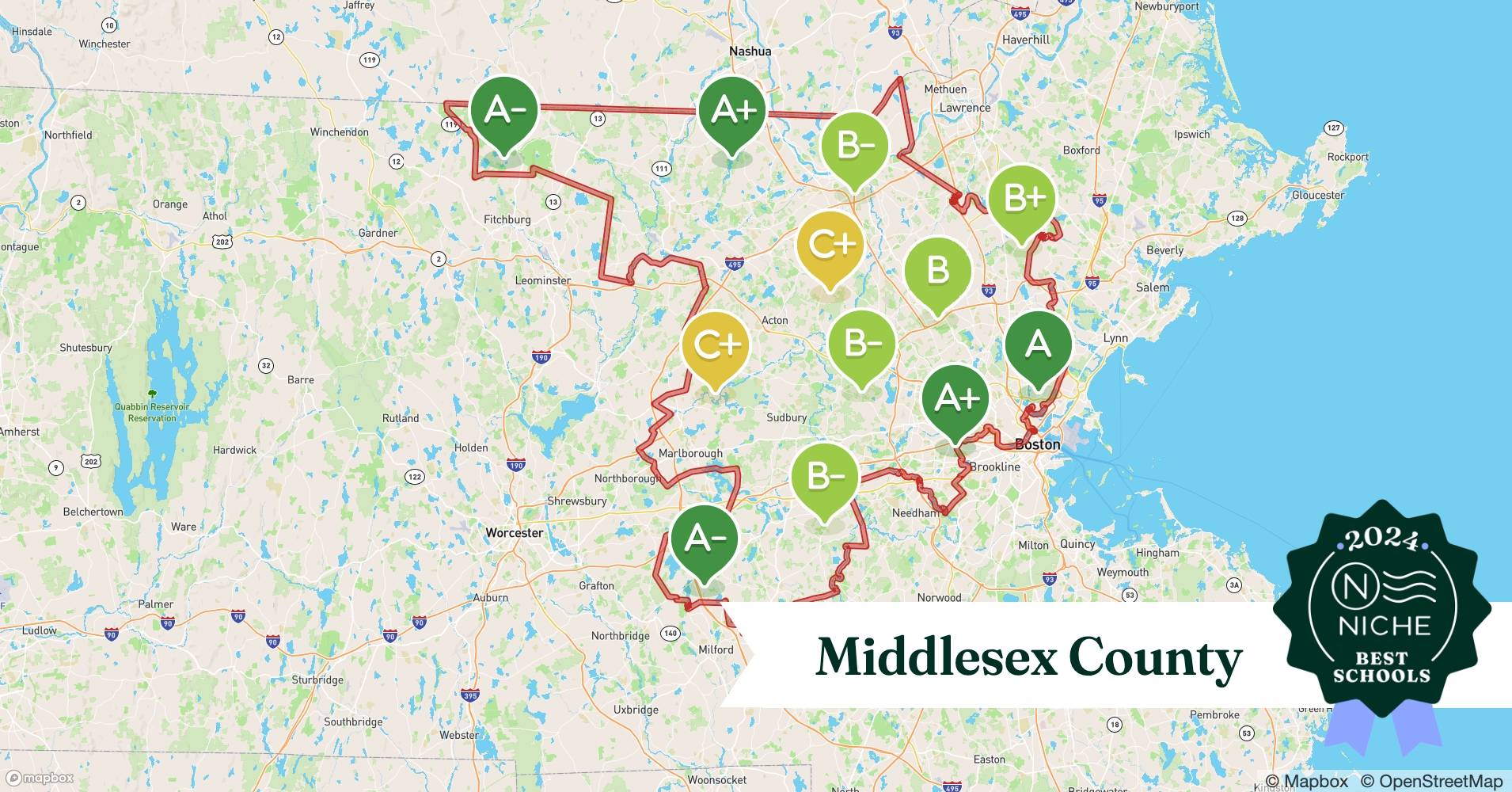 K 12 schools in middlesex county ma niche