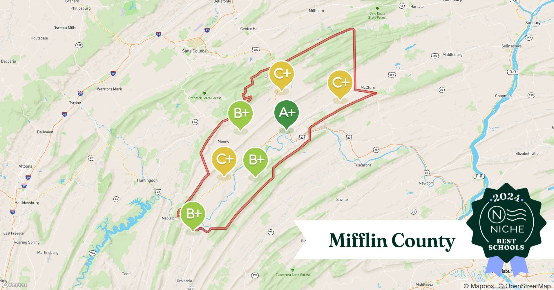 Elementary Schools in Mifflin County, PA Niche