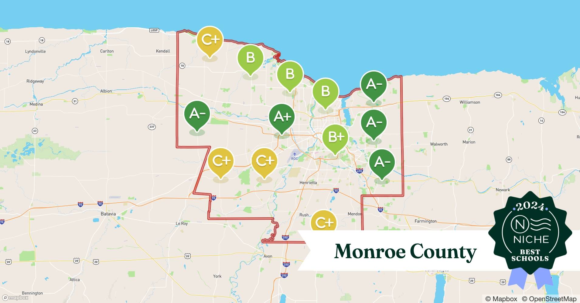 School Districts in Monroe County, NY Niche