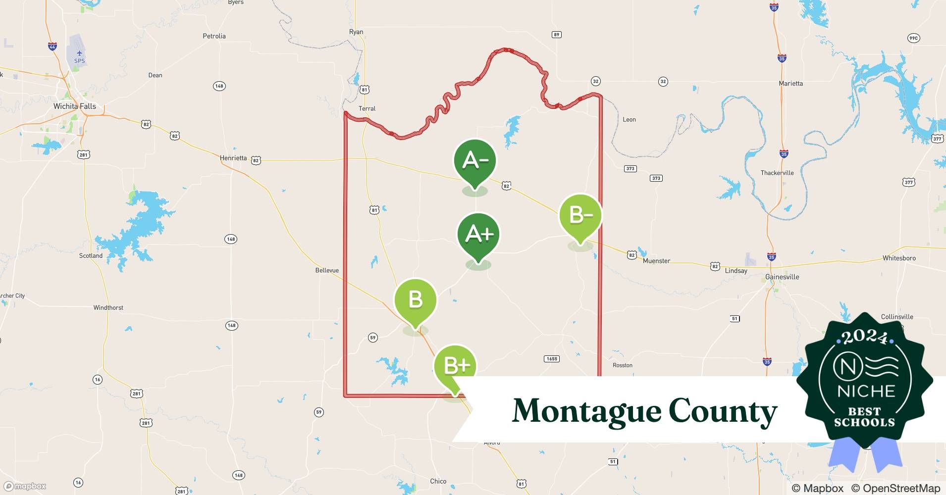 School Districts in Montague County, TX Niche