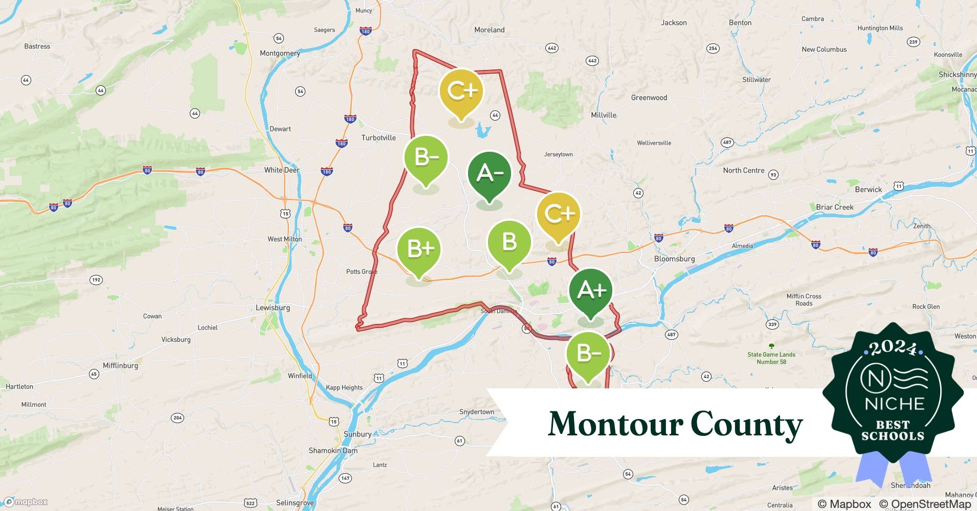 School Districts in Montour County, PA Niche