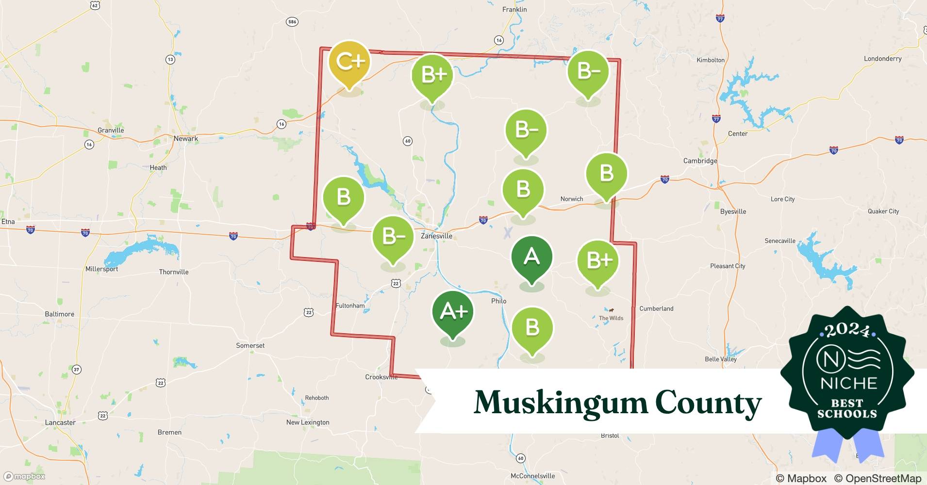 School Districts in Muskingum County, OH Niche