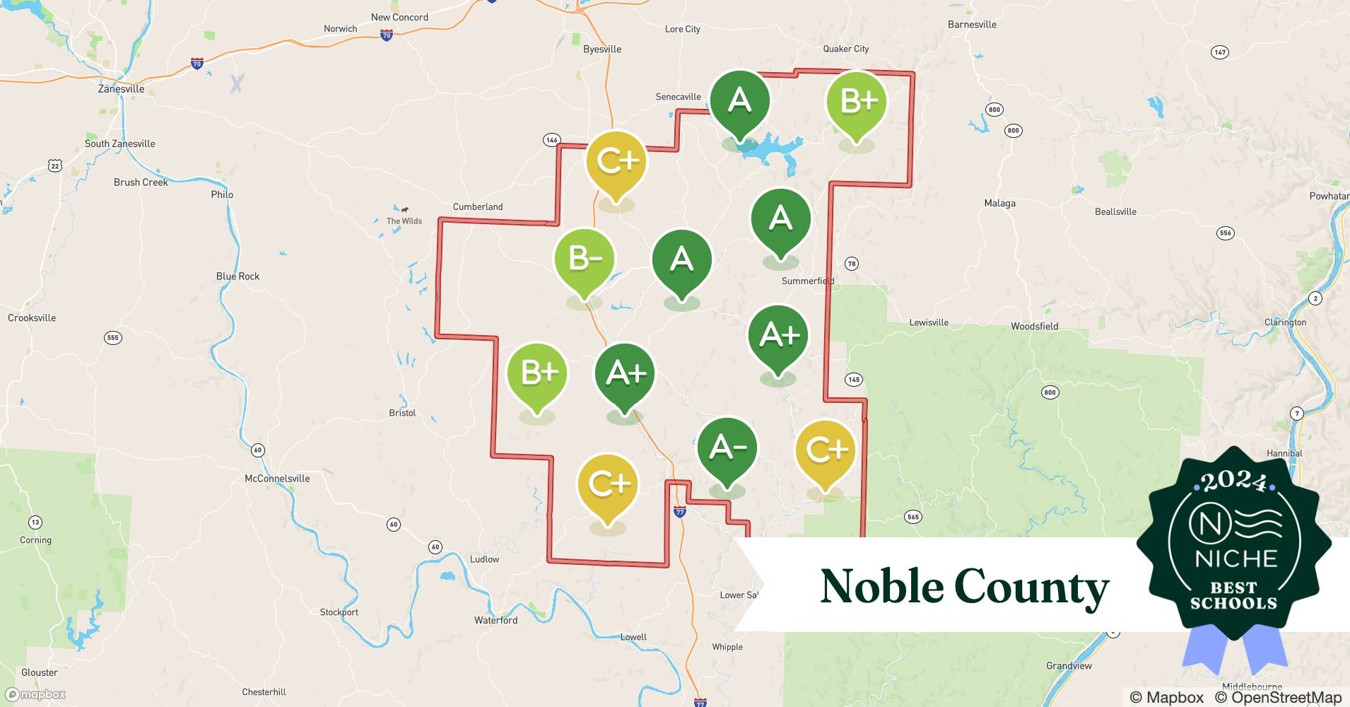 School Districts in Noble County, OH Niche