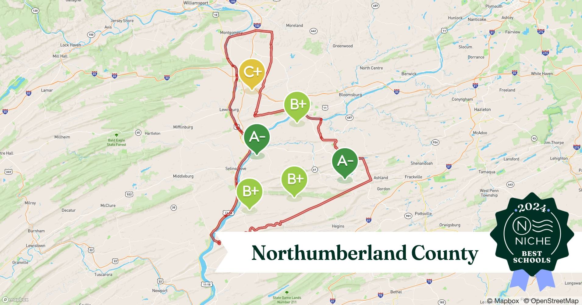 K12 Schools in Northumberland County, PA Niche