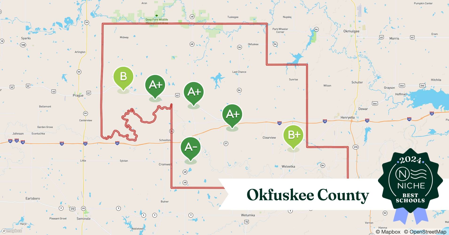 School Districts in Okfuskee County, OK Niche
