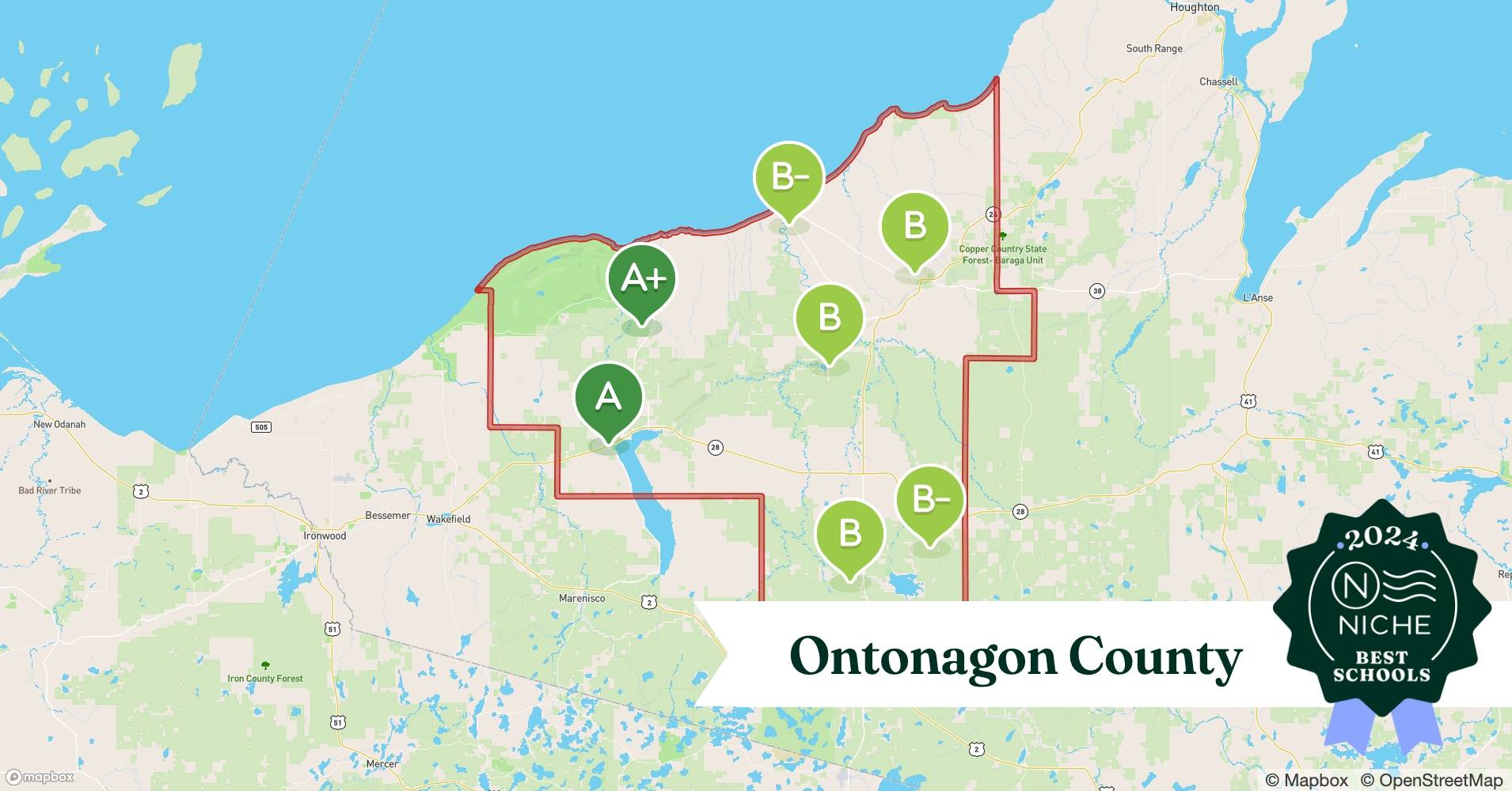 2024 Best Public High Schools in Ontonagon County, MI Niche