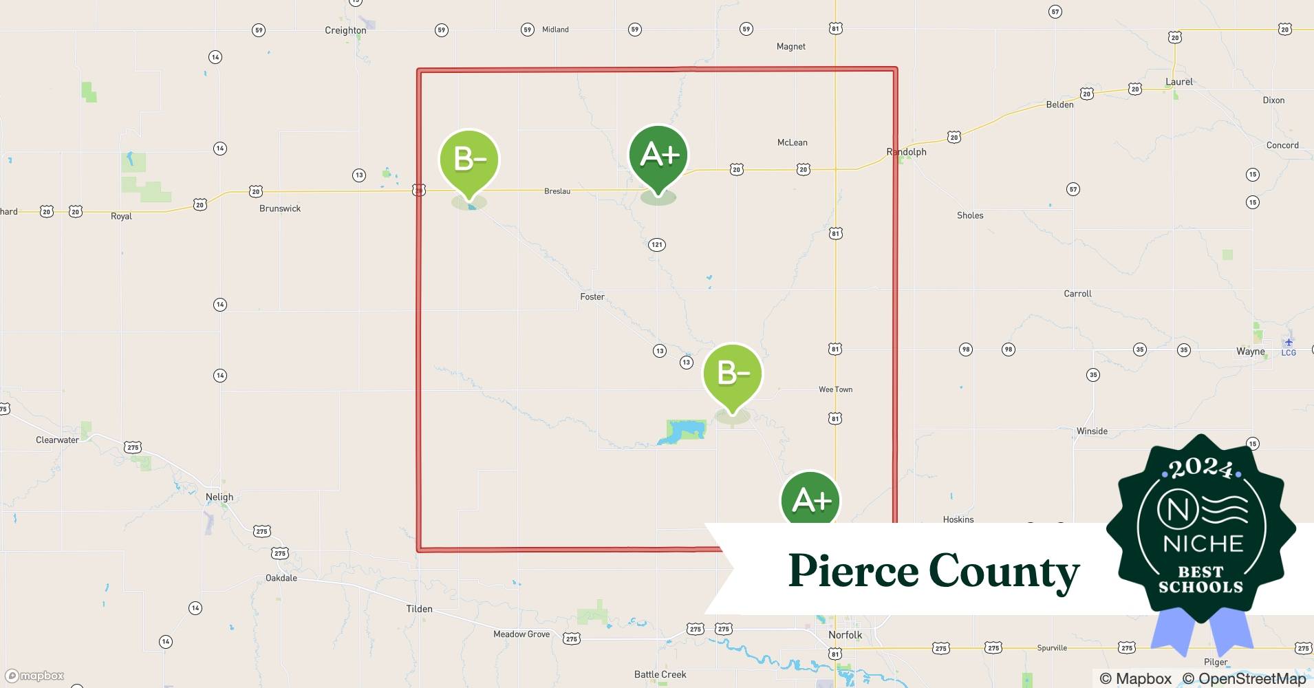 School Districts in Pierce County, NE Niche