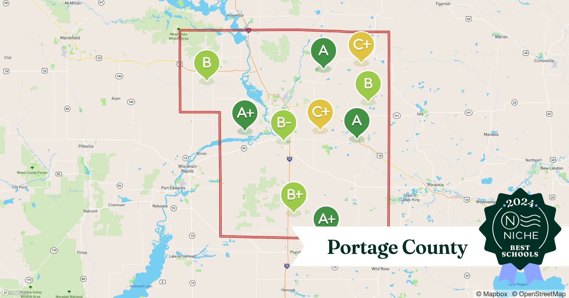 School Districts in Portage County, WI Niche