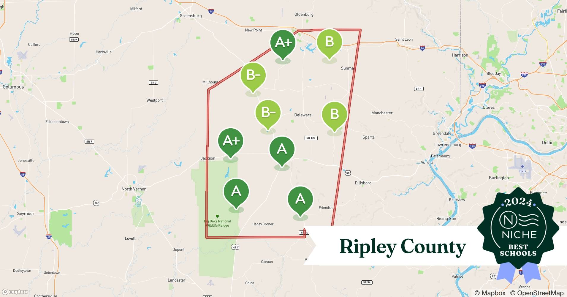 School Districts in Ripley County, IN Niche