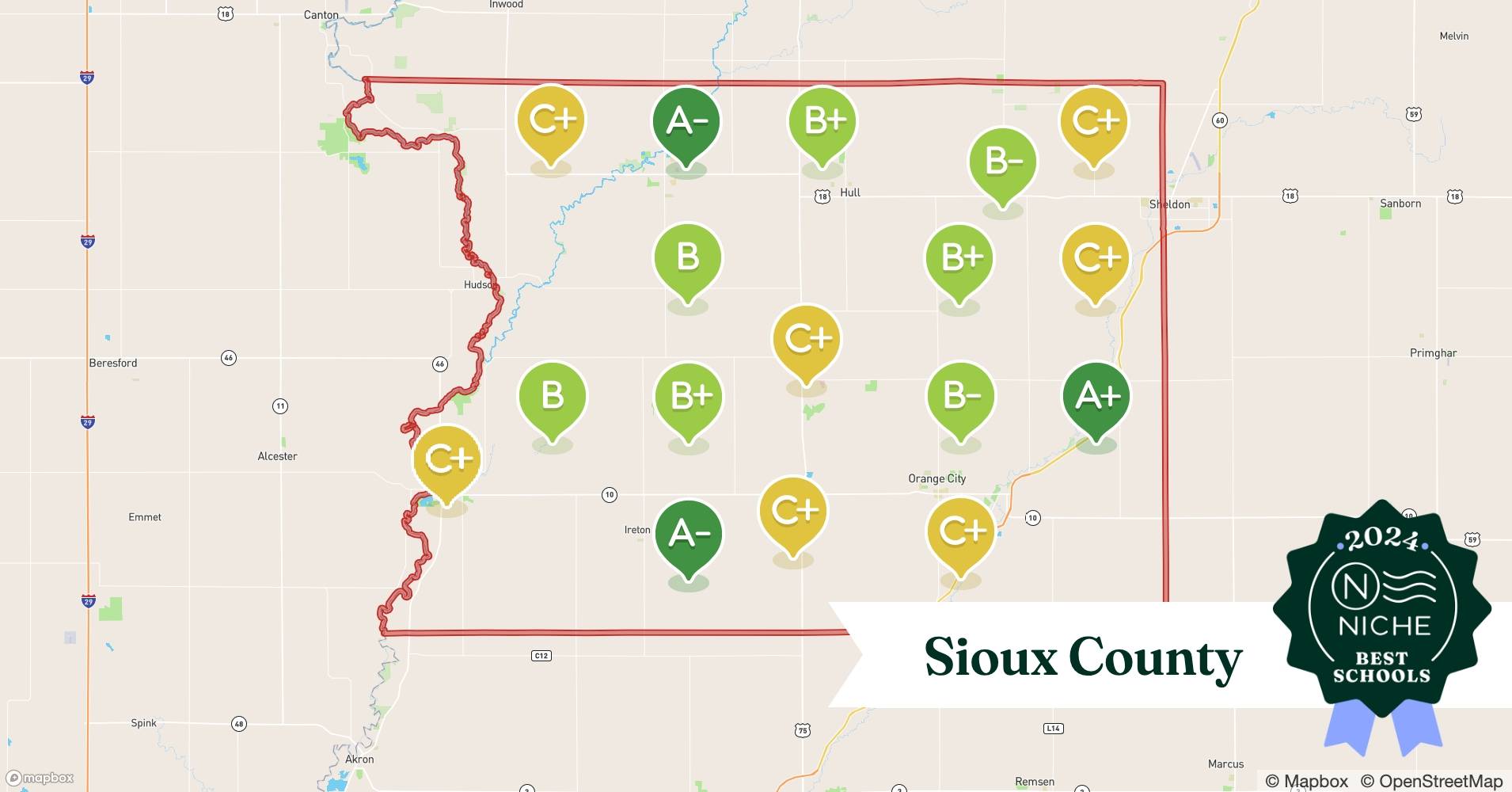 School Districts in Sioux County, IA Niche
