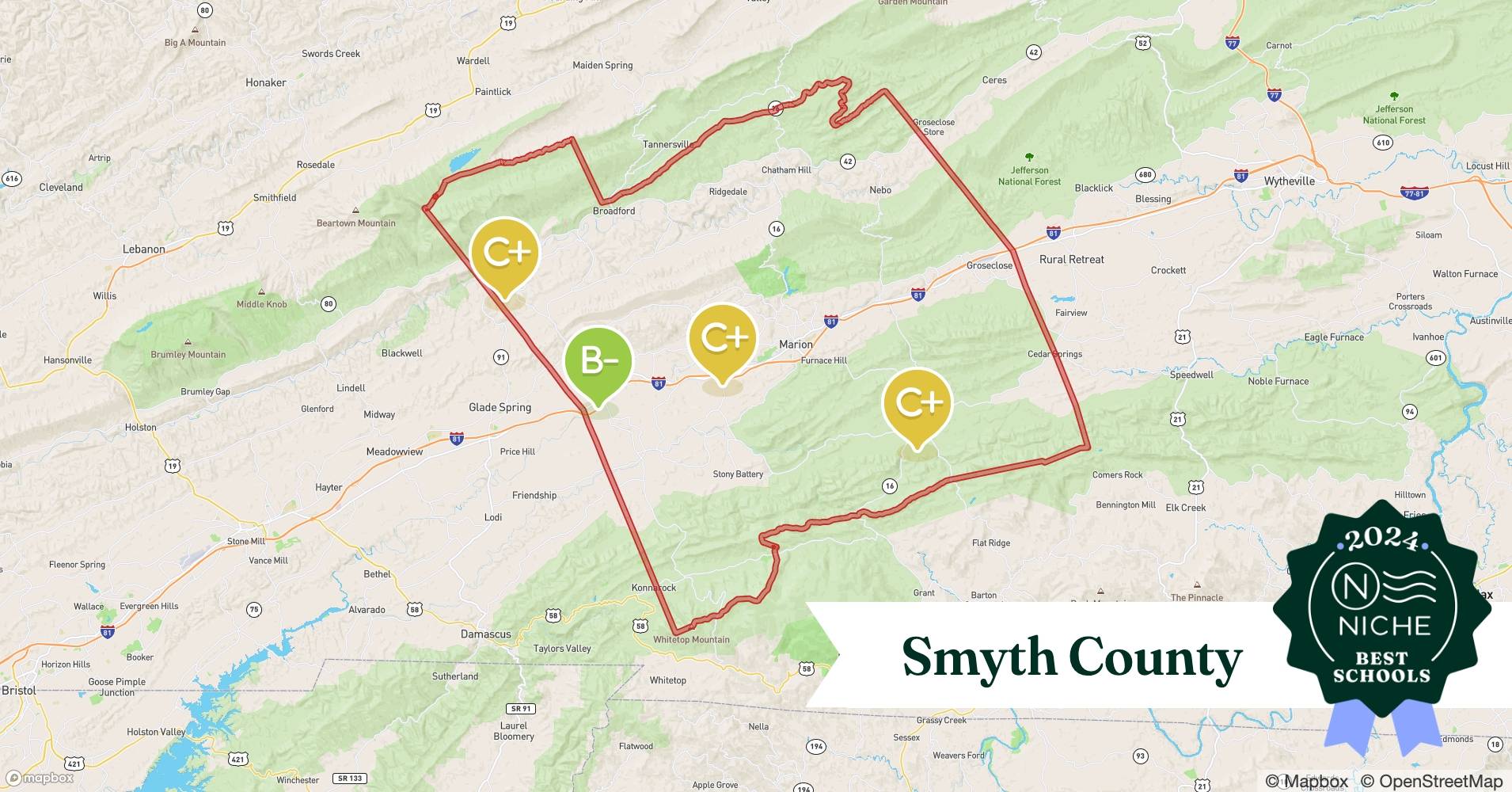 K12 Schools in Smyth County, VA Niche