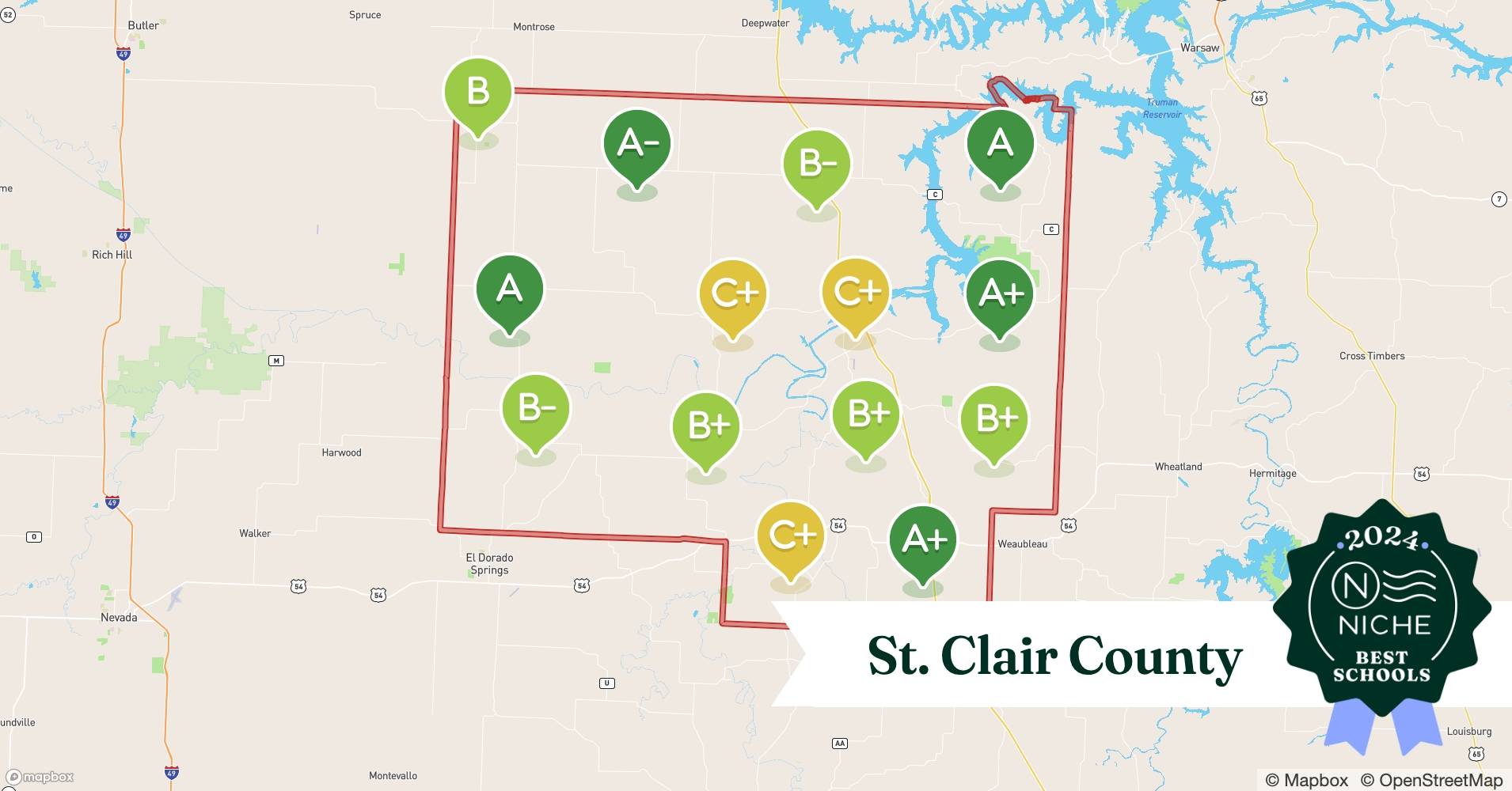 School Districts in St. Clair County, MO Niche