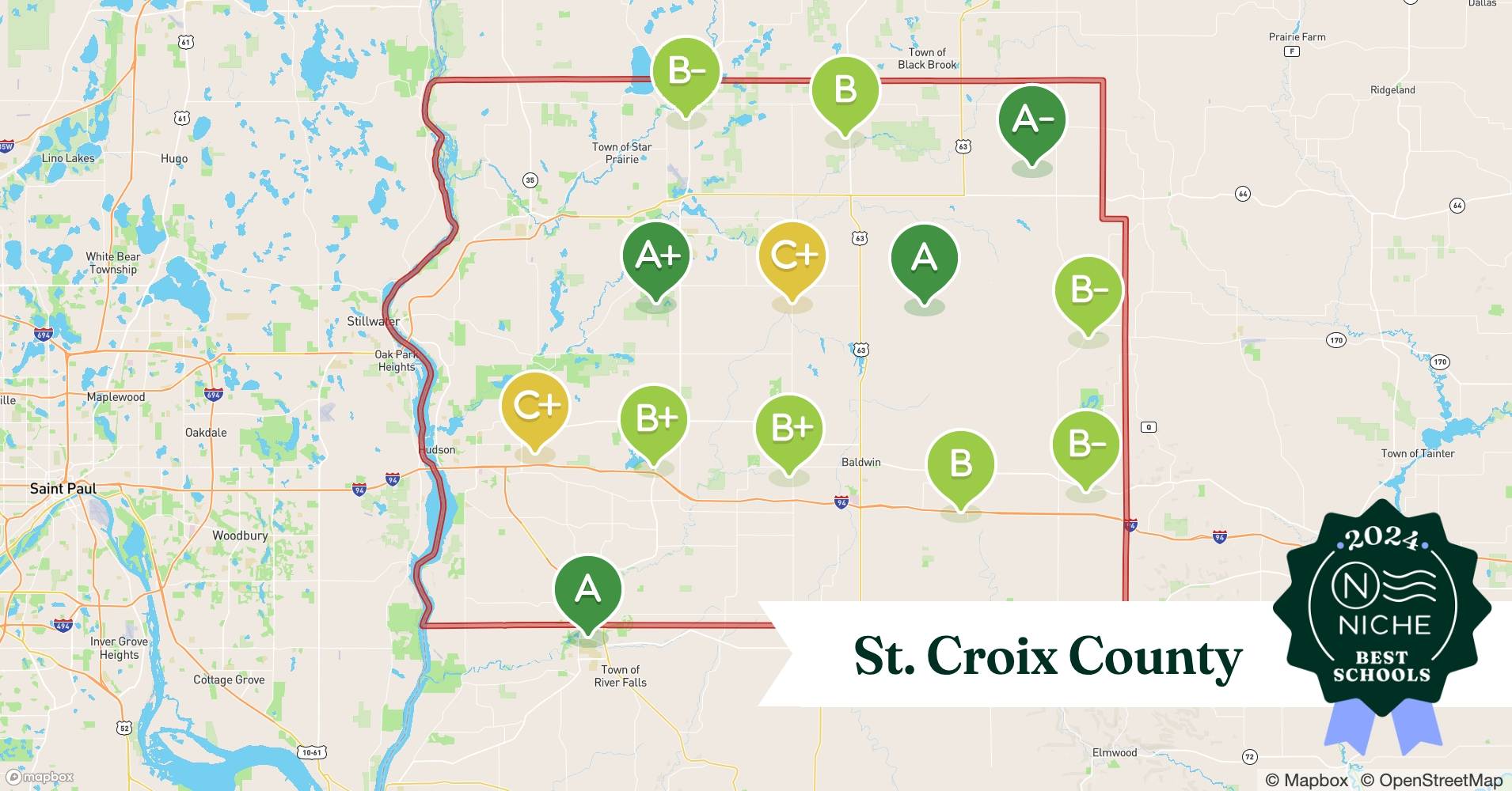 School Districts in St. Croix County, WI Niche