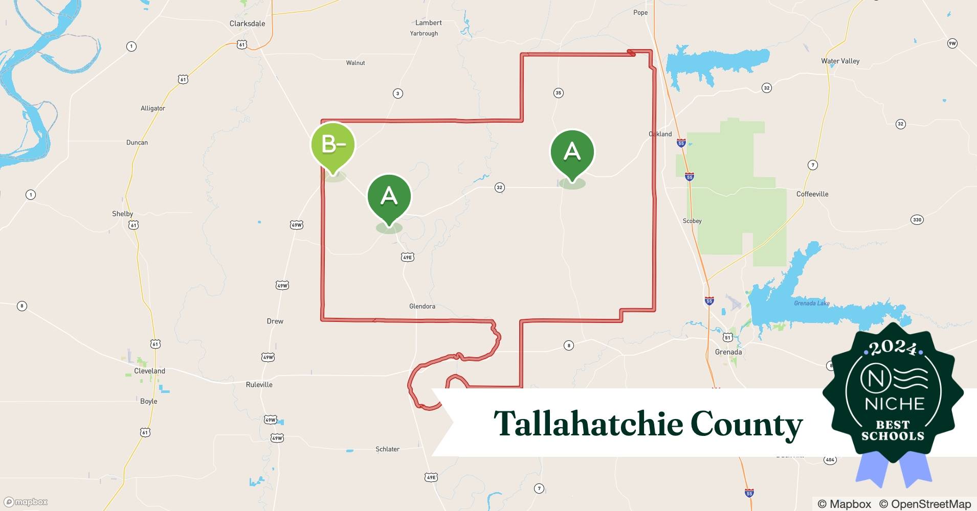 School Districts in Tallahatchie County, MS Niche