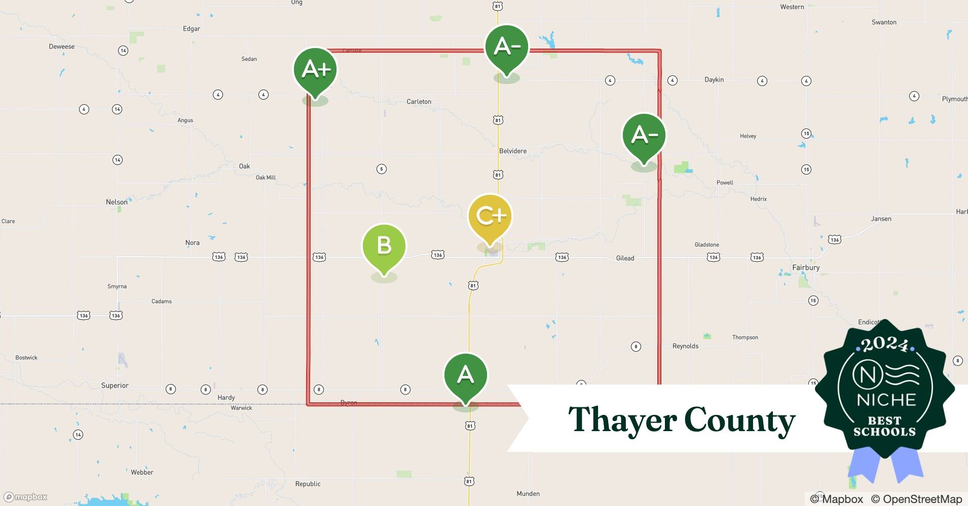 School Districts in Thayer County, NE Niche