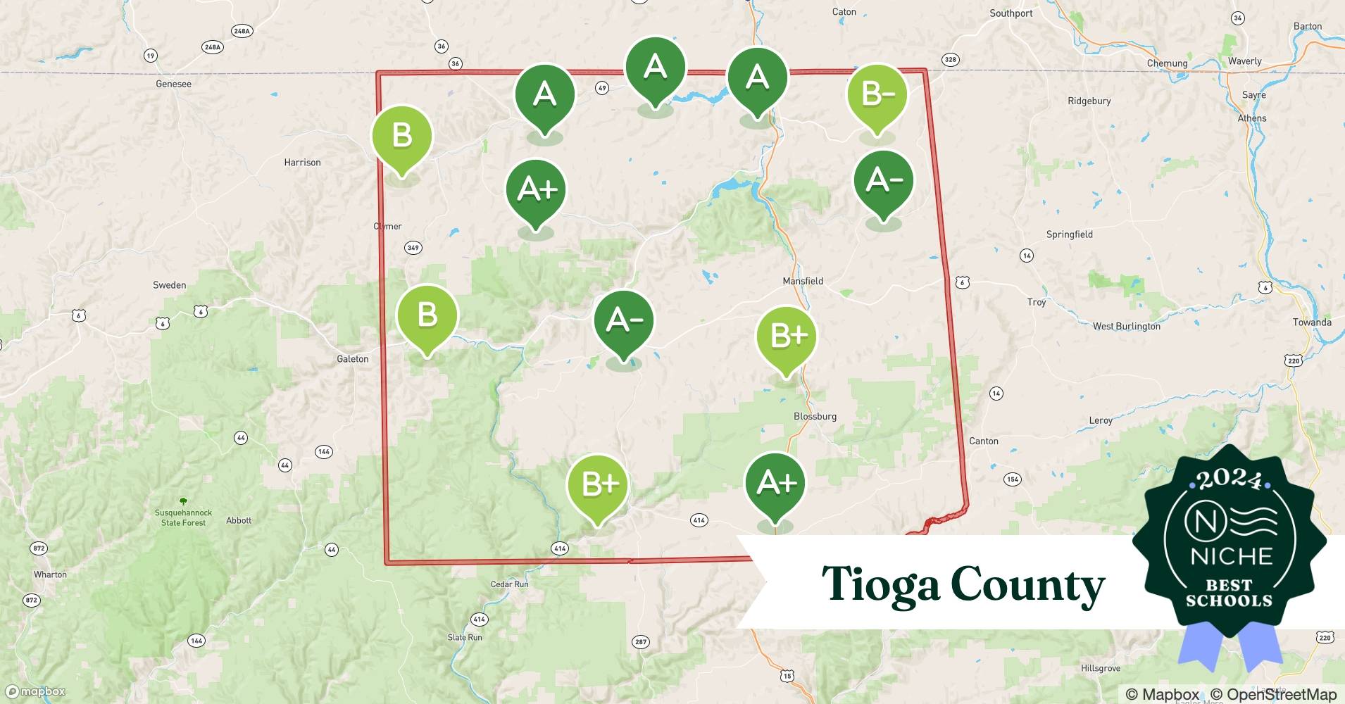 School Districts in Tioga County, PA Niche
