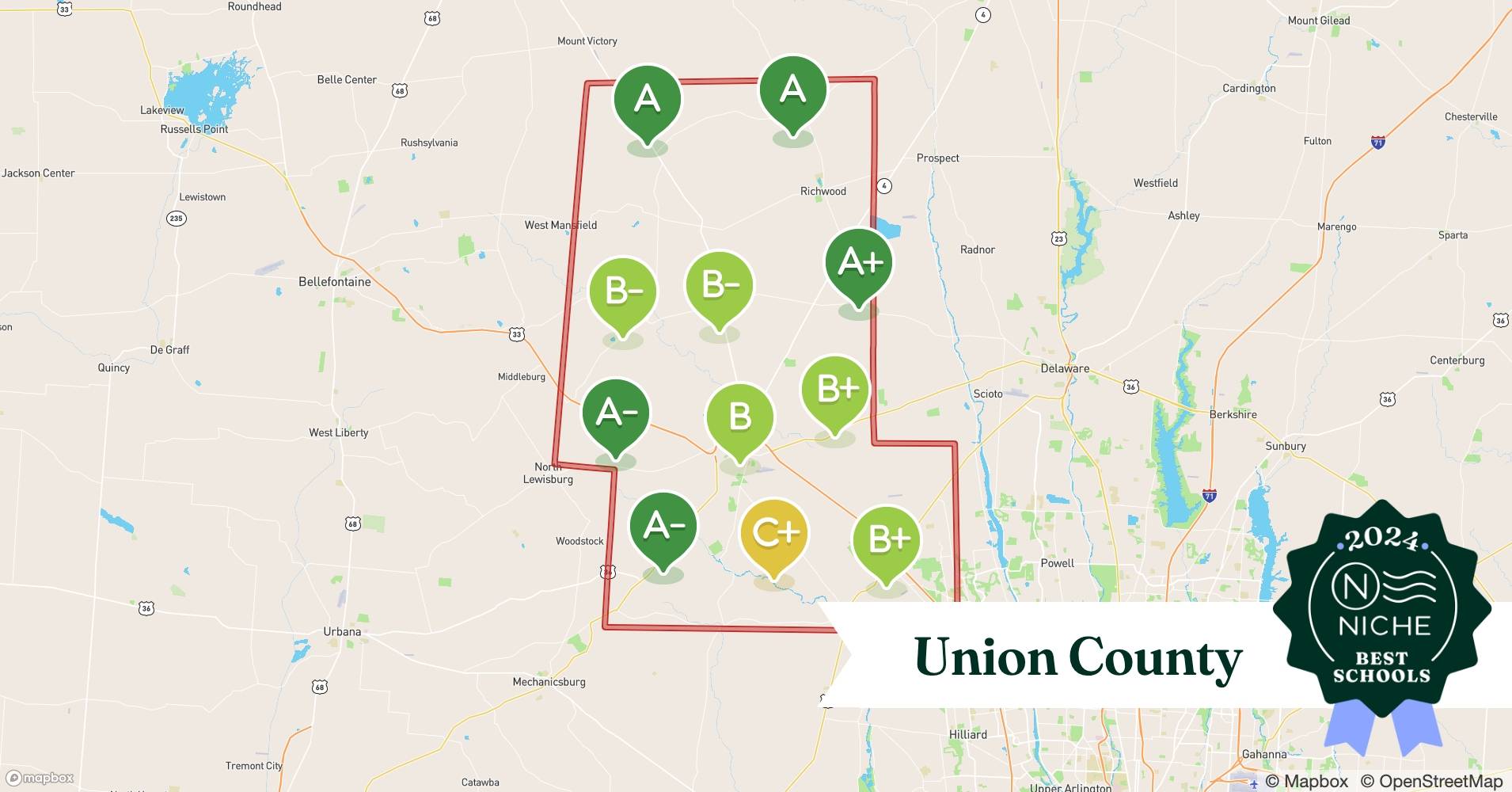 School Districts in Union County, OH Niche
