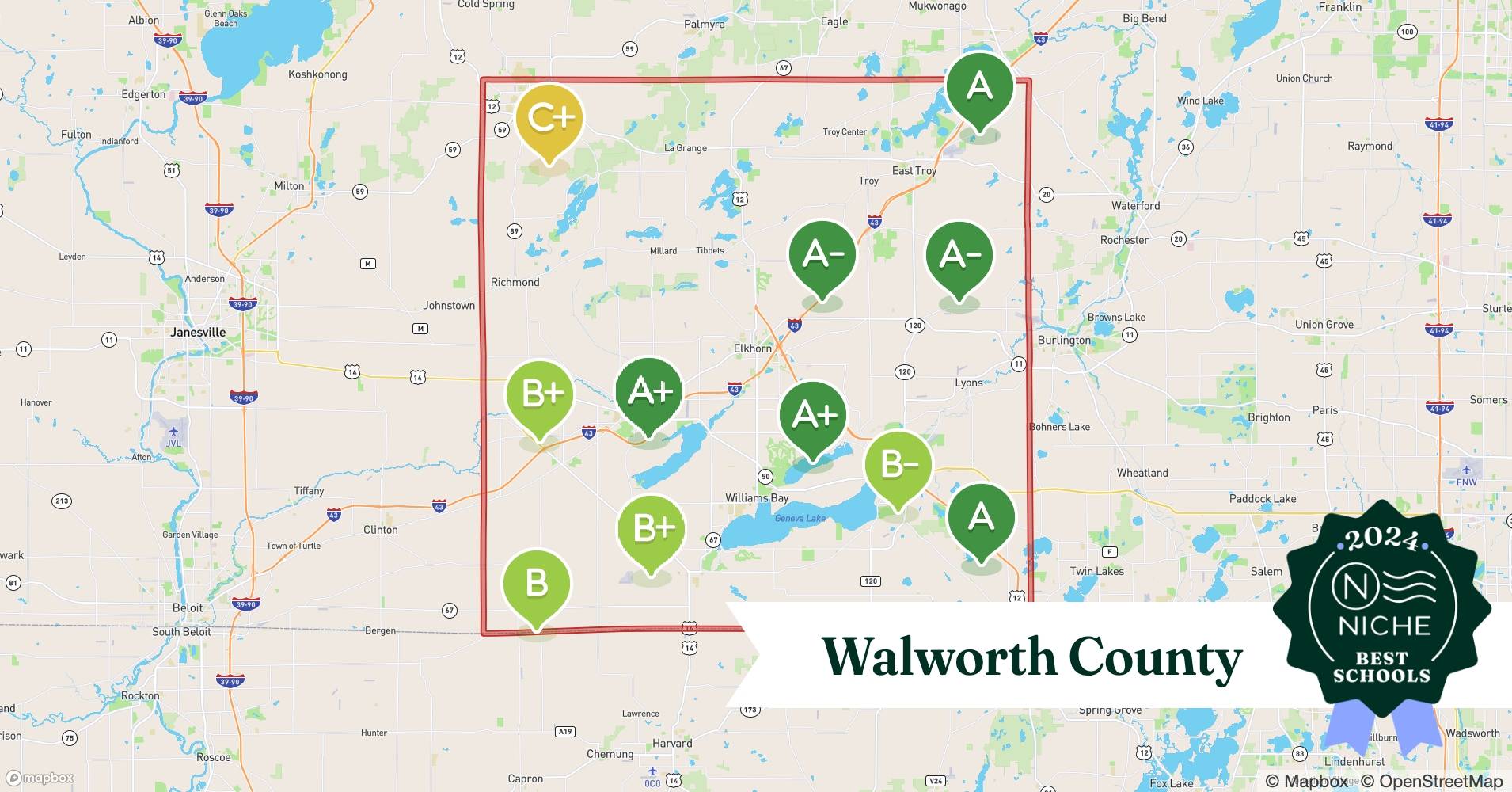 K12 Schools in Walworth County, WI Niche