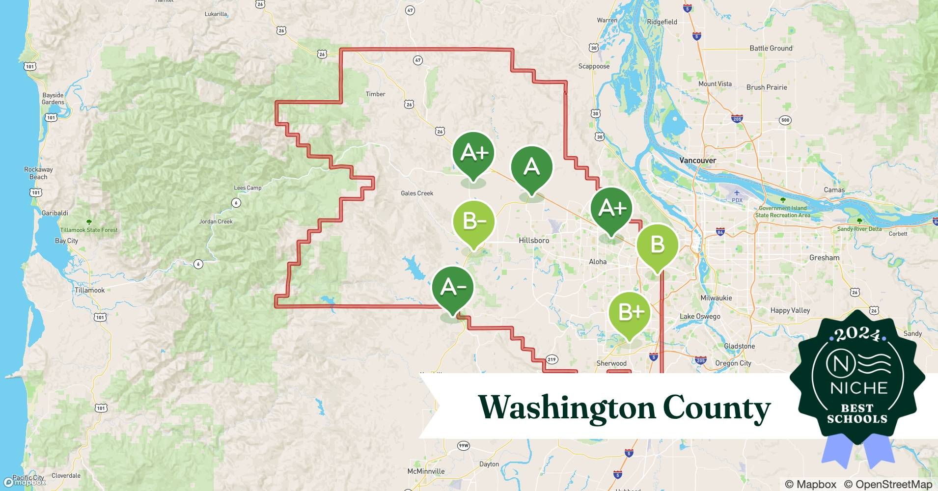 School Districts in Washington County, OR Niche