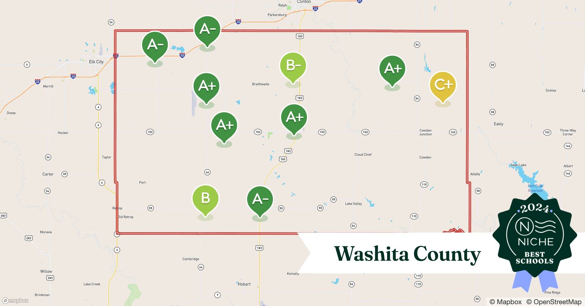 School Districts in Washita County, OK Niche