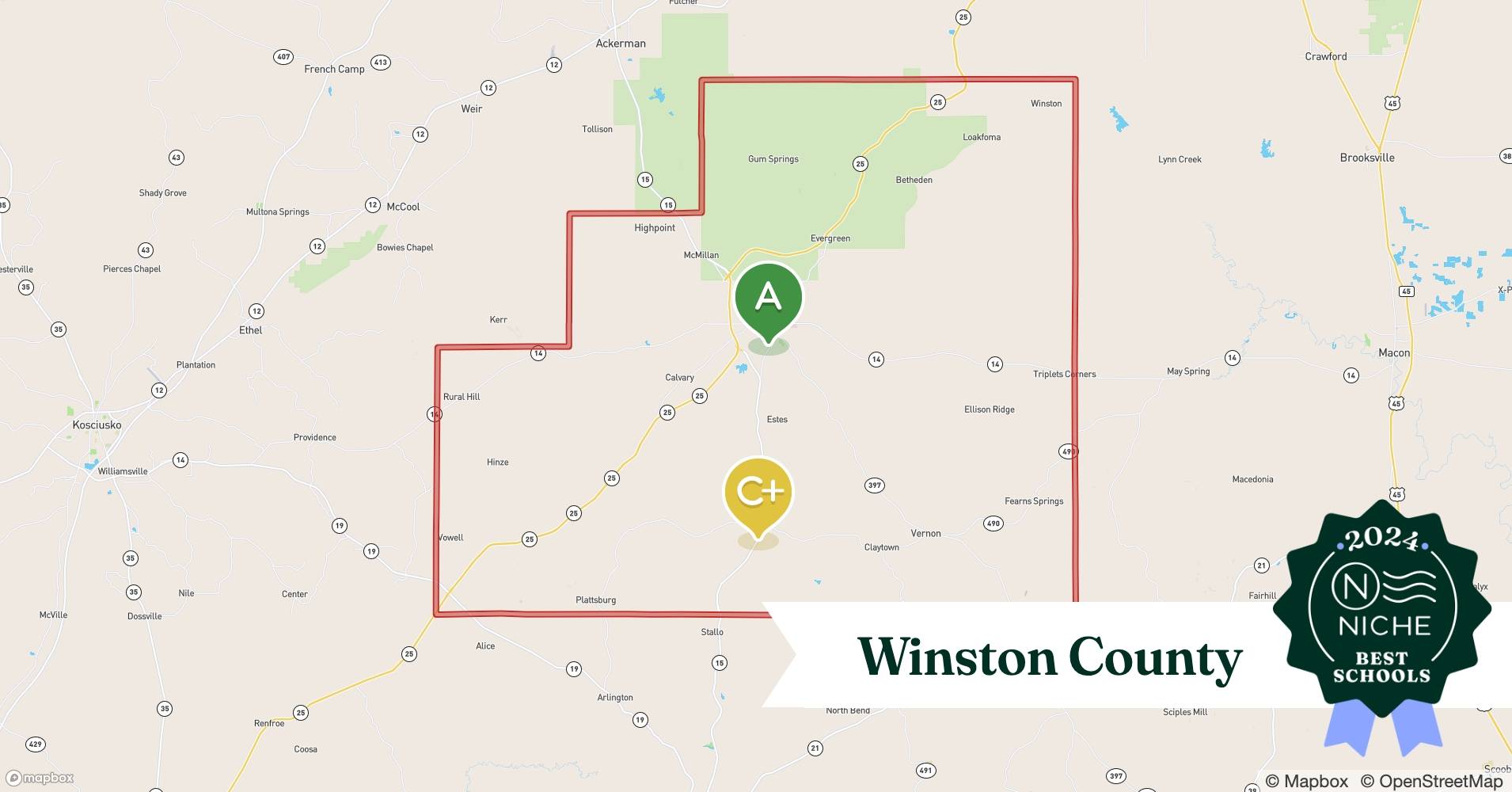 School Districts in Winston County, MS Niche