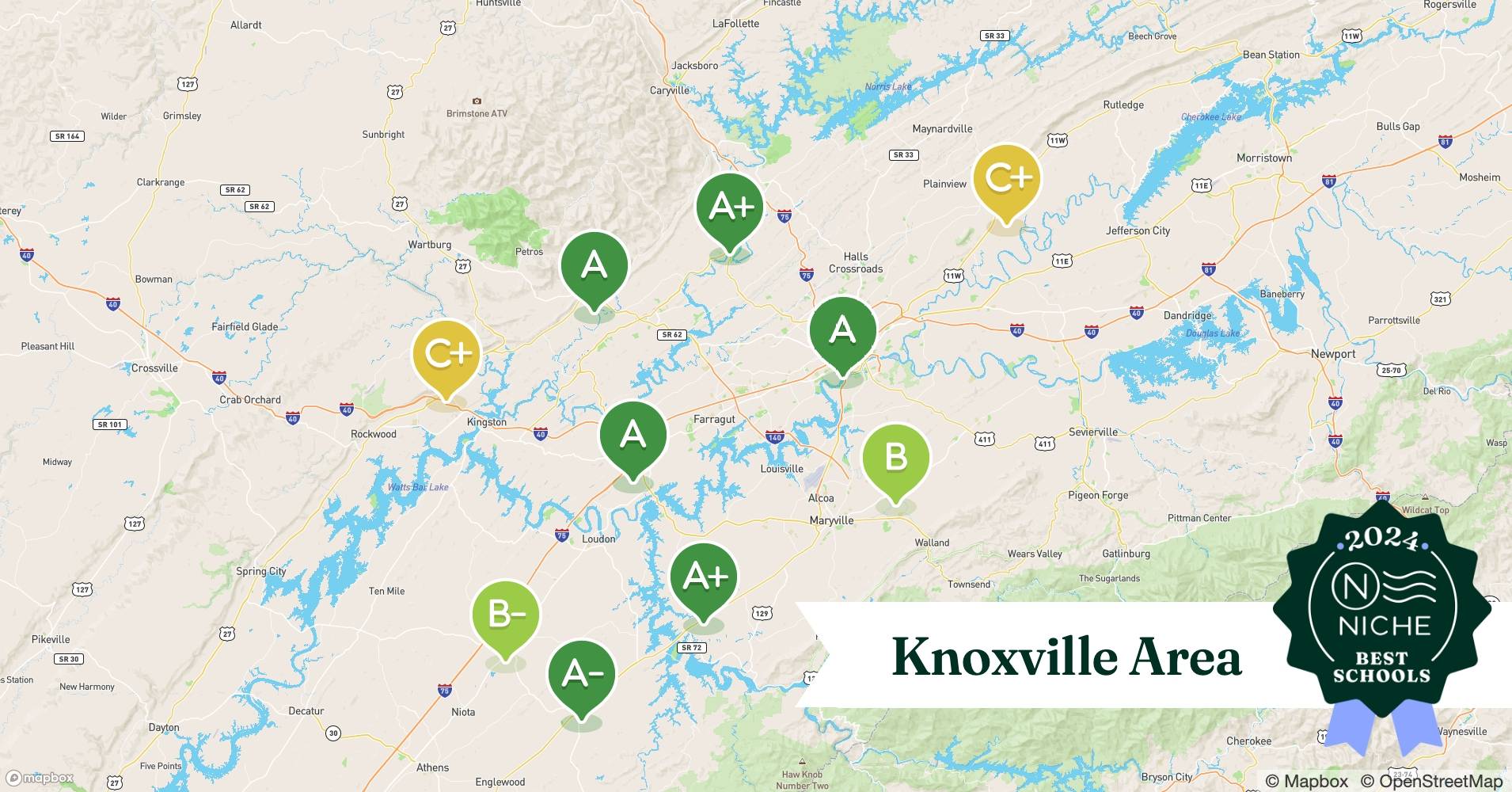 2024 Best School Districts in the Knoxville Area Niche