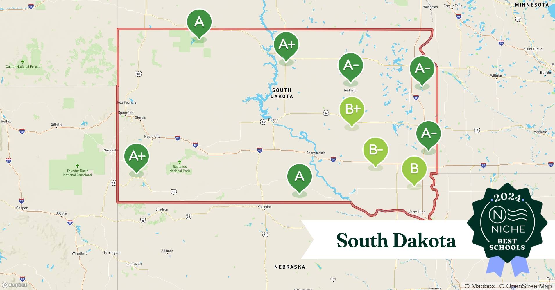 2024 Best School Districts in South Dakota Niche